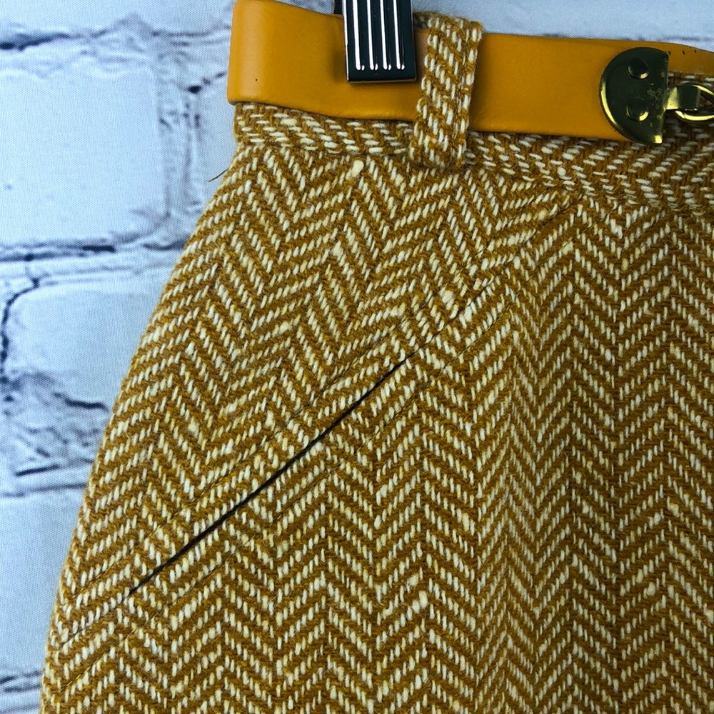 Deadstock Vtg Summit of Boston Continental Walker Wool Skirt - Picture 7 of 15